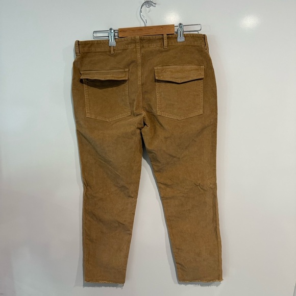 NWT Nili Lotan Jenna Slim Straight Pants in Camel - Picture 6 of 8